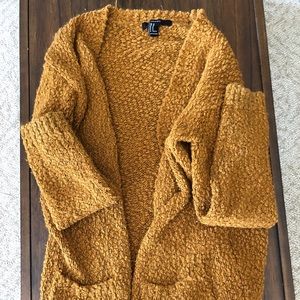 Mustard cardigan